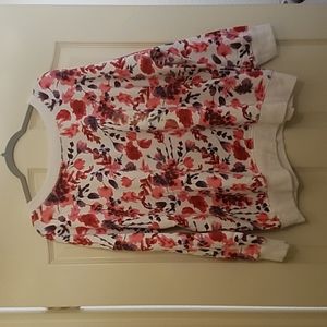 Dip NWT Women's Floral Sweatshirt Size M
